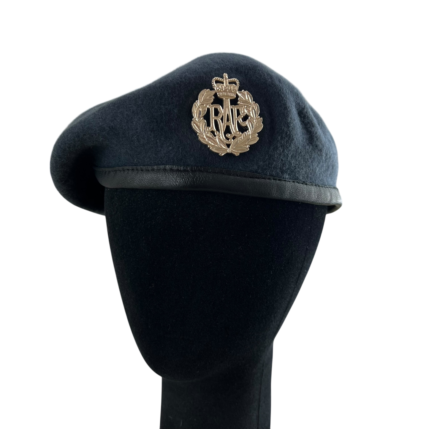British RAF Beret w/ Badge - Large 60cm
