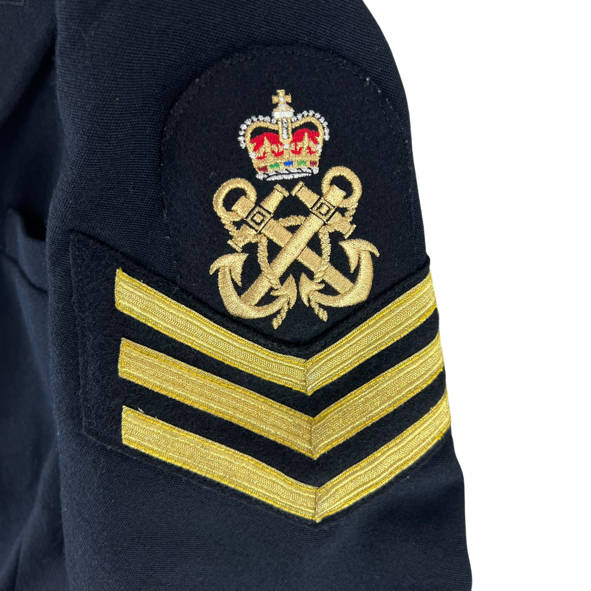 British Royal Navy No. 1 Dress Barathea Jacket - Large 112R