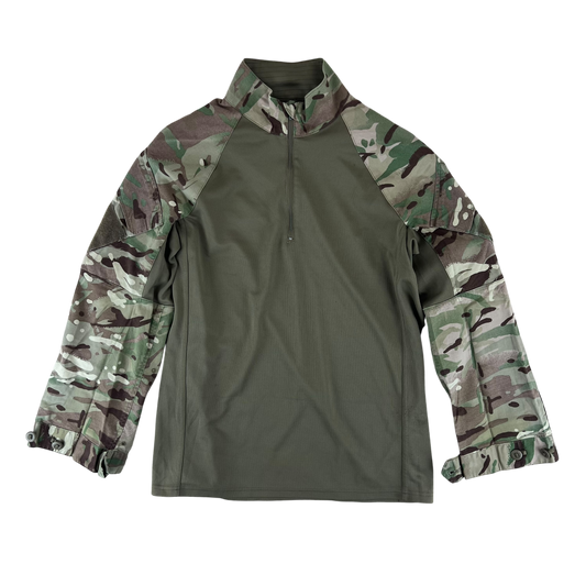 British Army MTP Camouflage Olive Green UBACS Combat Shirt - Medium