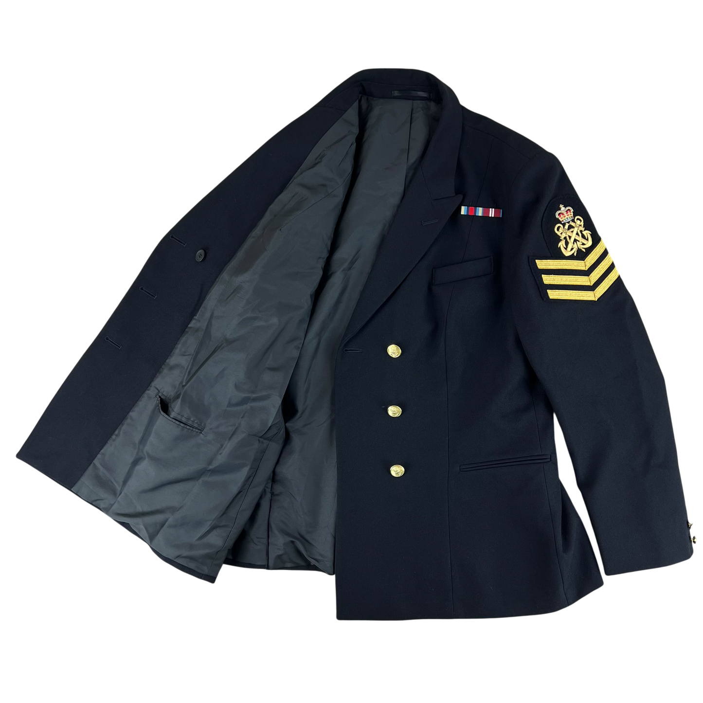 British Royal Navy Women's No. 1B Class 1 Dress Jacket - Large