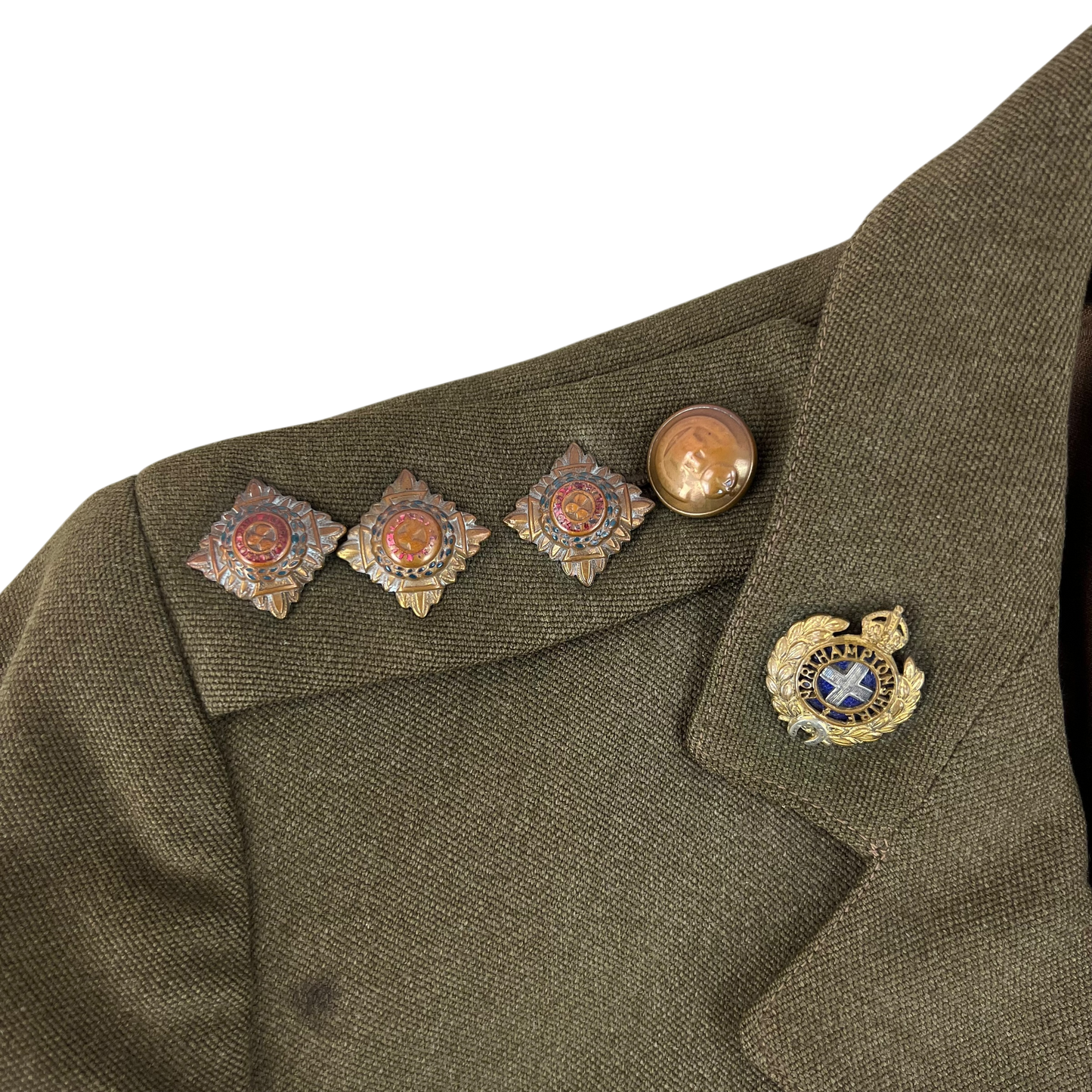 British Army 50s No. 2 Dress Jacket - Northamptonshire Regiment - Small