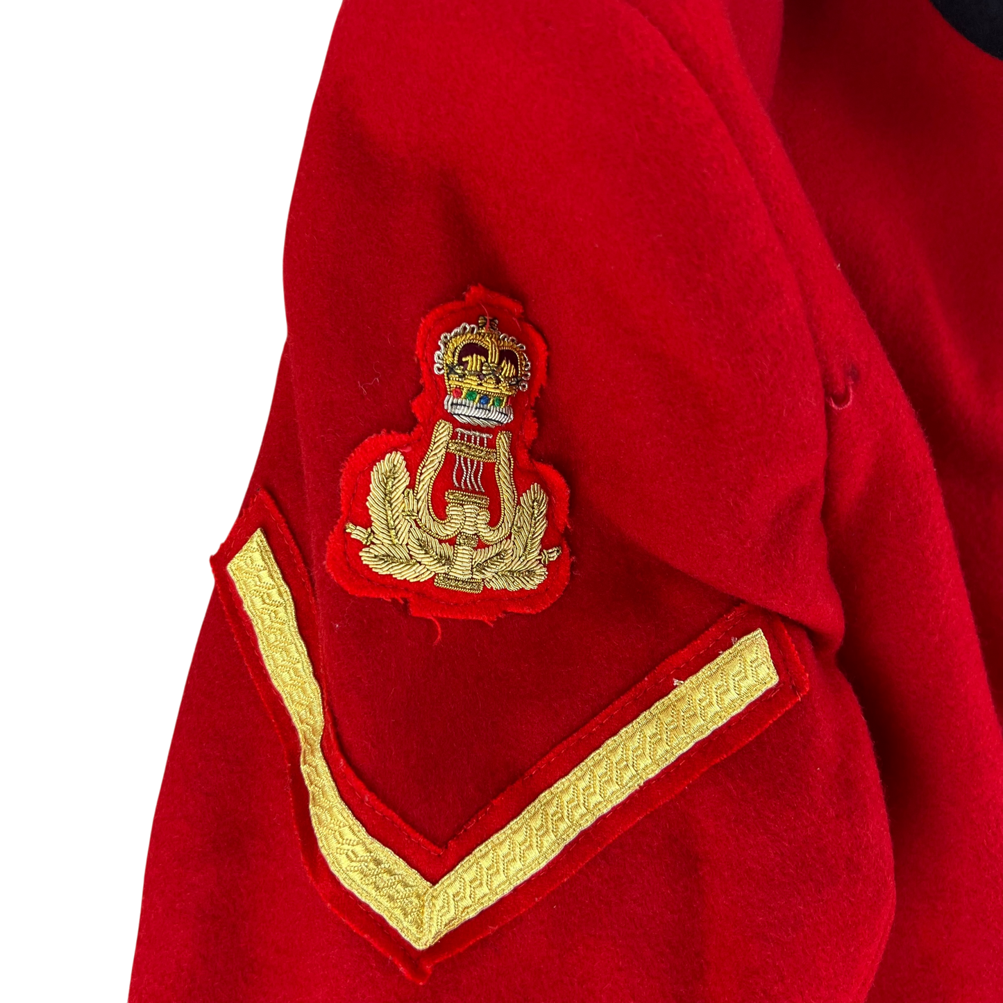 British Army Red Tunic Jacket - Queen's Division Minden Band - Medium