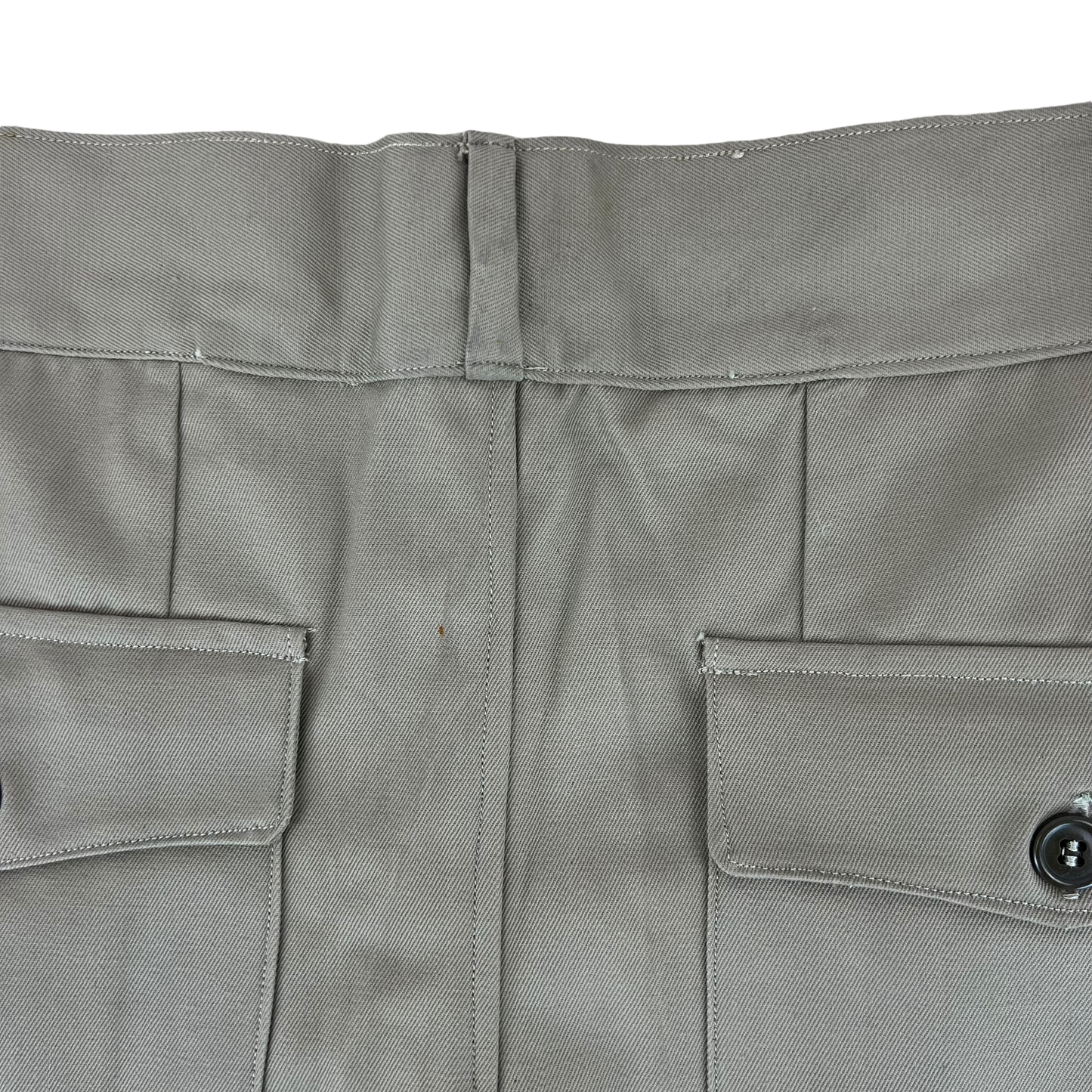 Italian Army Vintage Stone Chino Shorts - W29