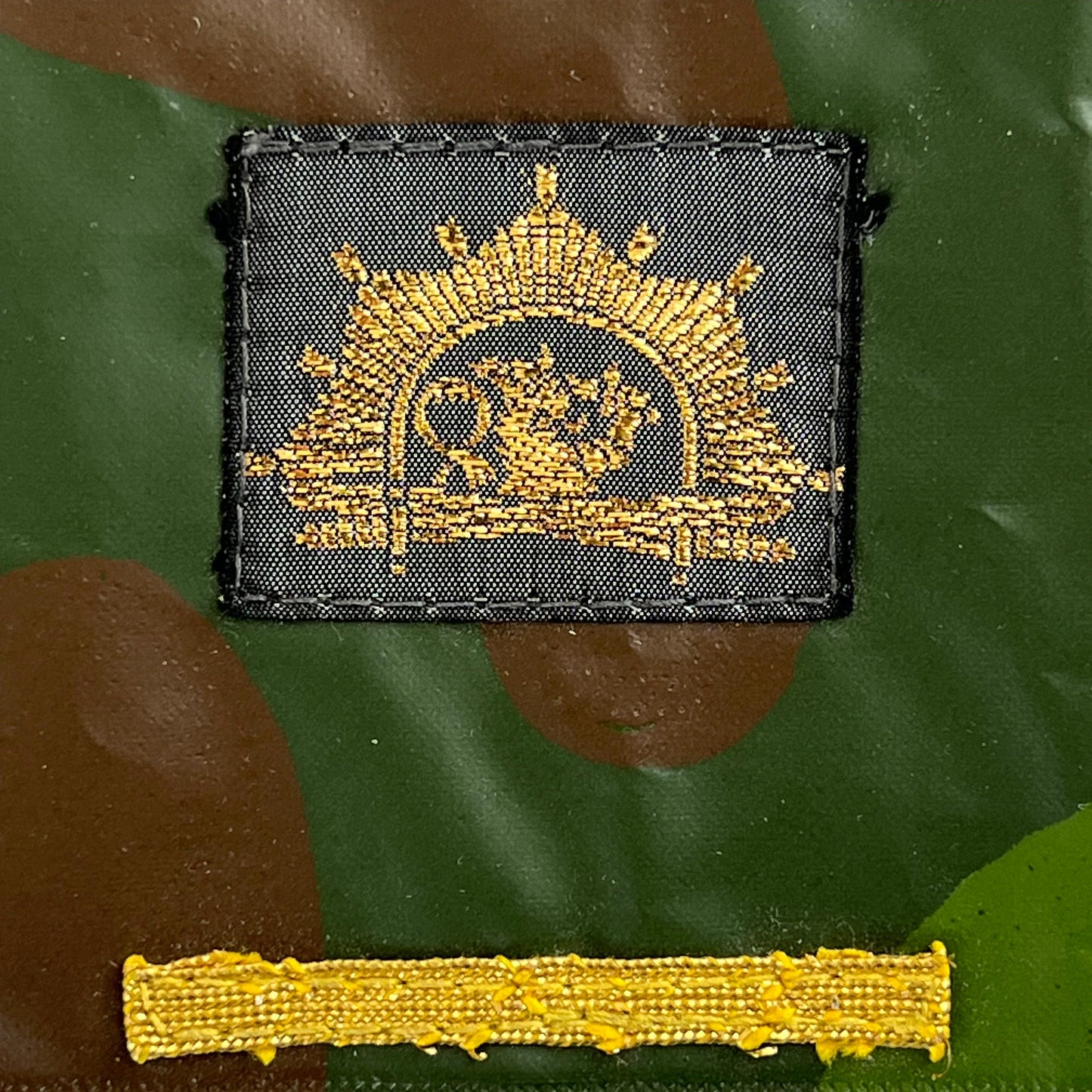Finnish Army M91 Camo Single Cadet's Rank Cuff Tab