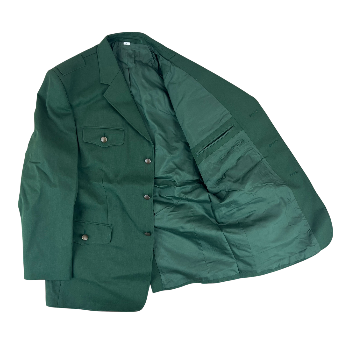 German Police Green Dress Jacket - Large