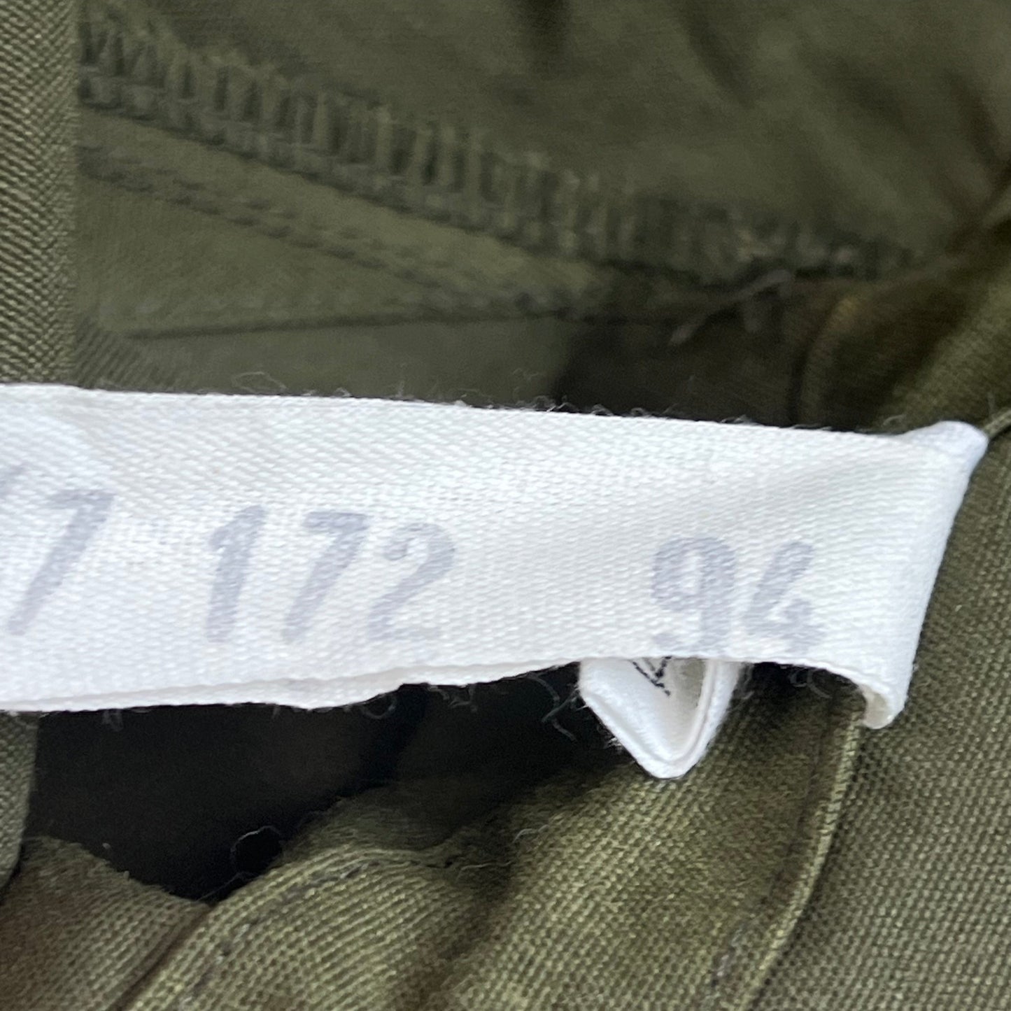 Czechoslovak Army M85 Field Parka Olive Green - Medium