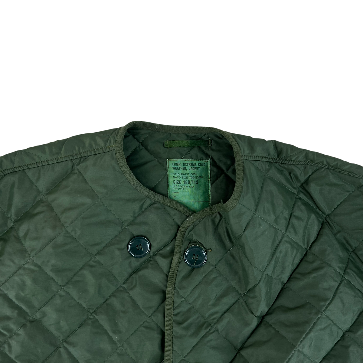 British Army Extreme Cold Weather Smock Jacket Liner - Large 190/112