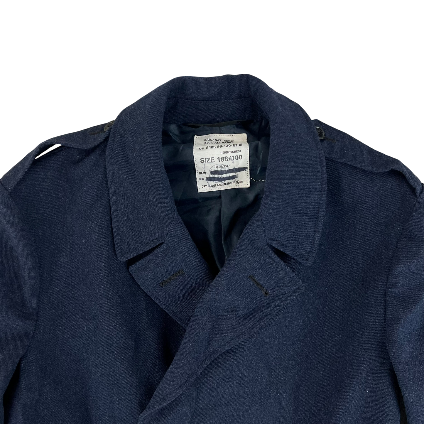 British Royal Air Force Raincoat Trench Coat - Medium 188/100