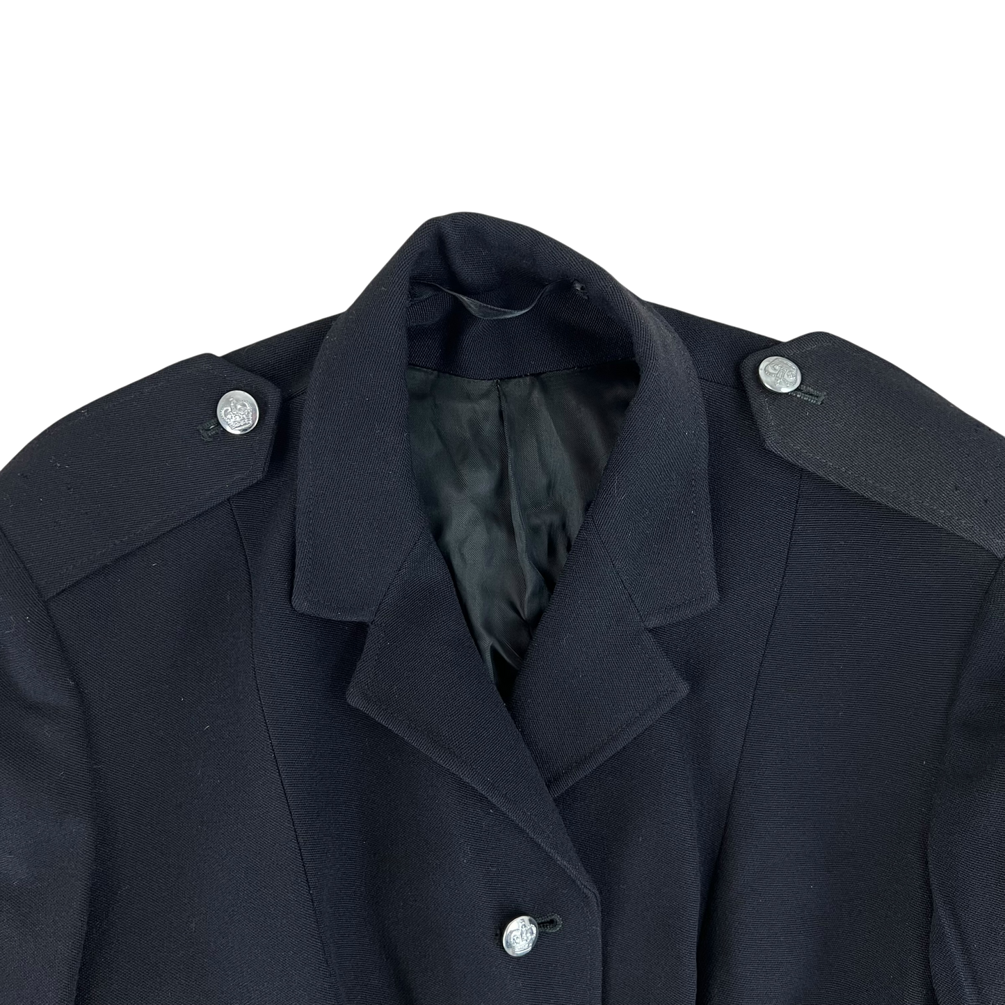 British Police Women's Black Dress Jacket - Medium
