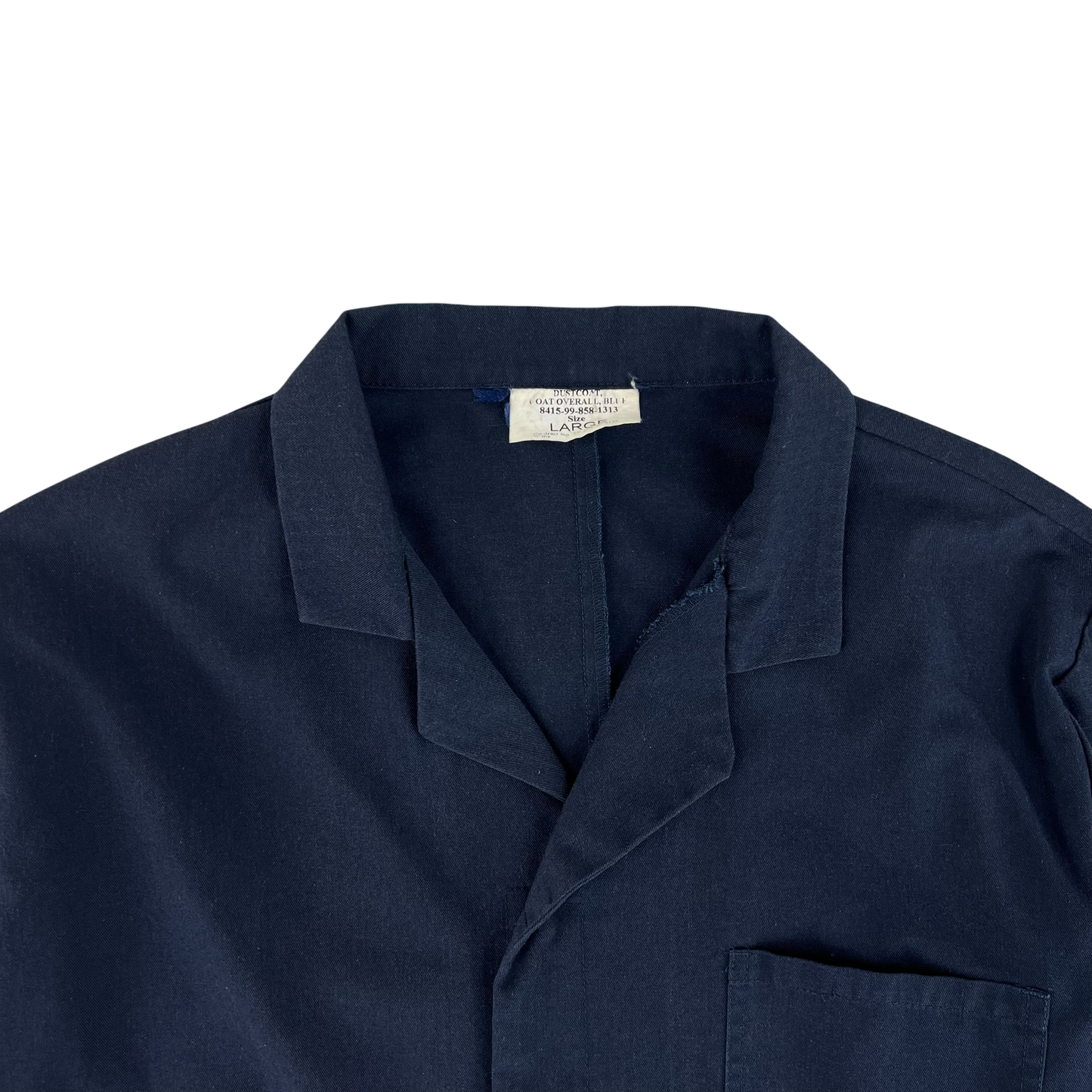 British RAF Blue Dust Coat Overall - Large