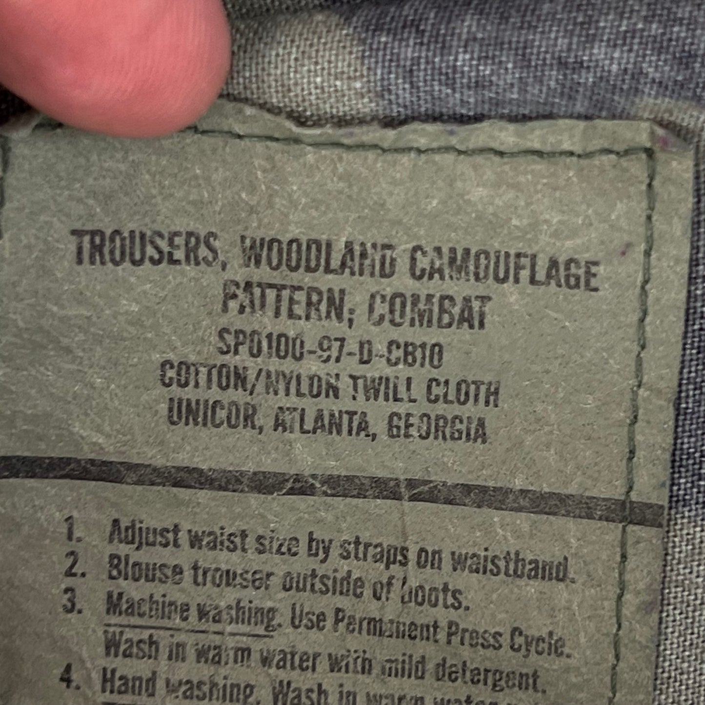 US Army M81 Woodland Camouflage Shorts - W30