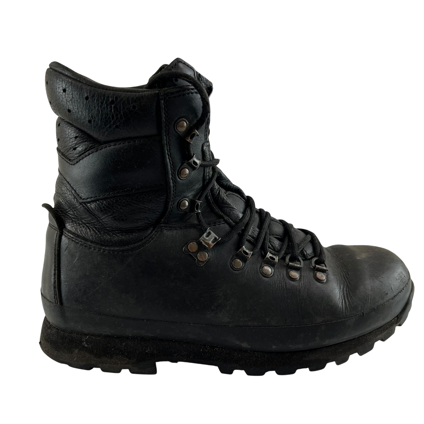 British Army Altberg Defender Black Combat Boots - Size 9M