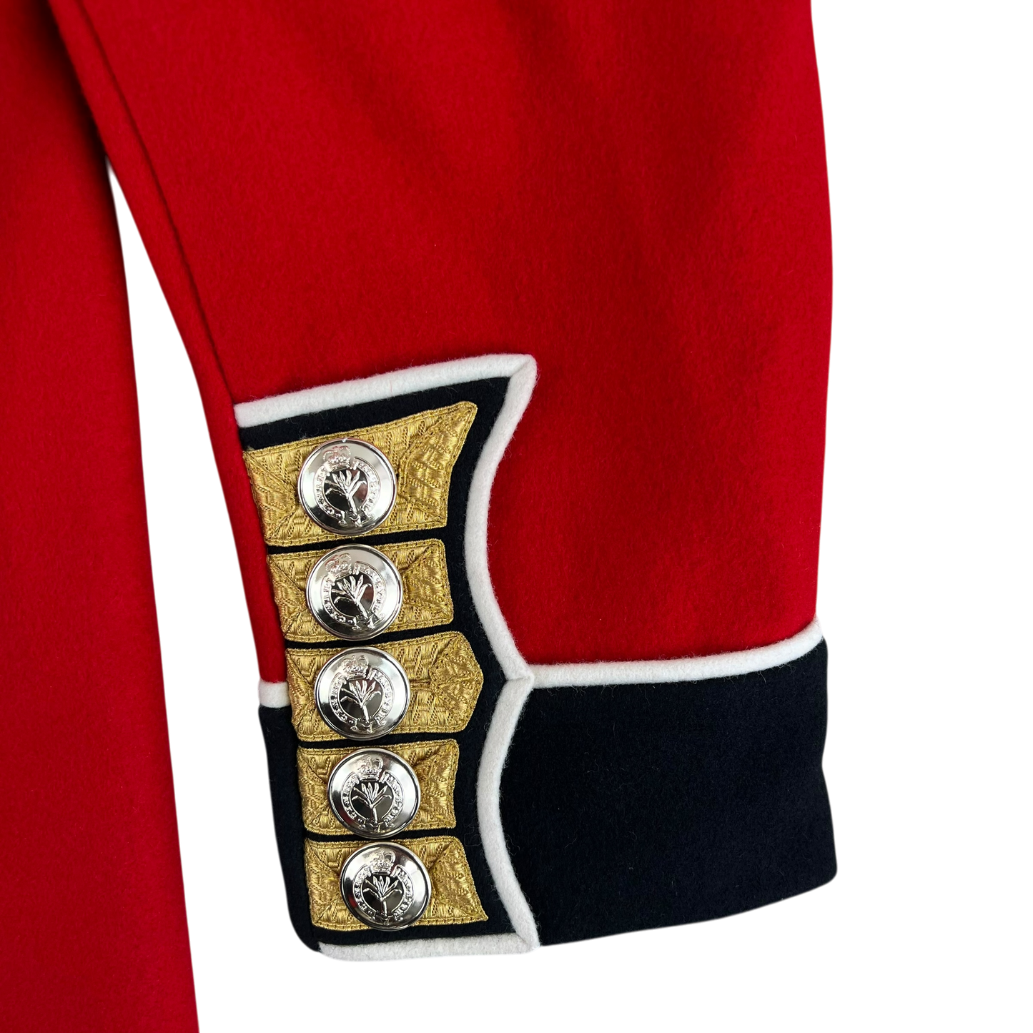 British Army CQMS & Sergeants Bandsman's Tunic Jacket w/ Wings - Welsh Guards - Medium