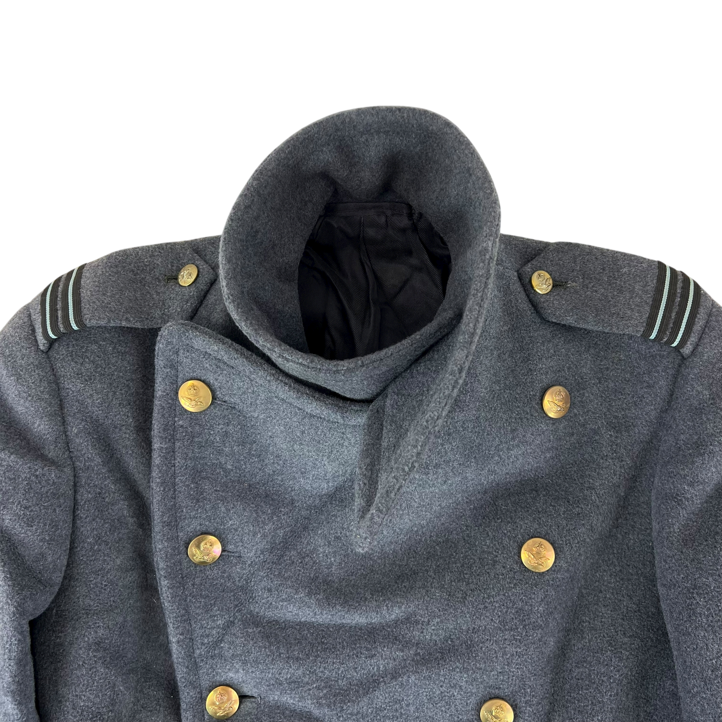 British RAF 50's "Crombie" Wool Greatcoat - Medium