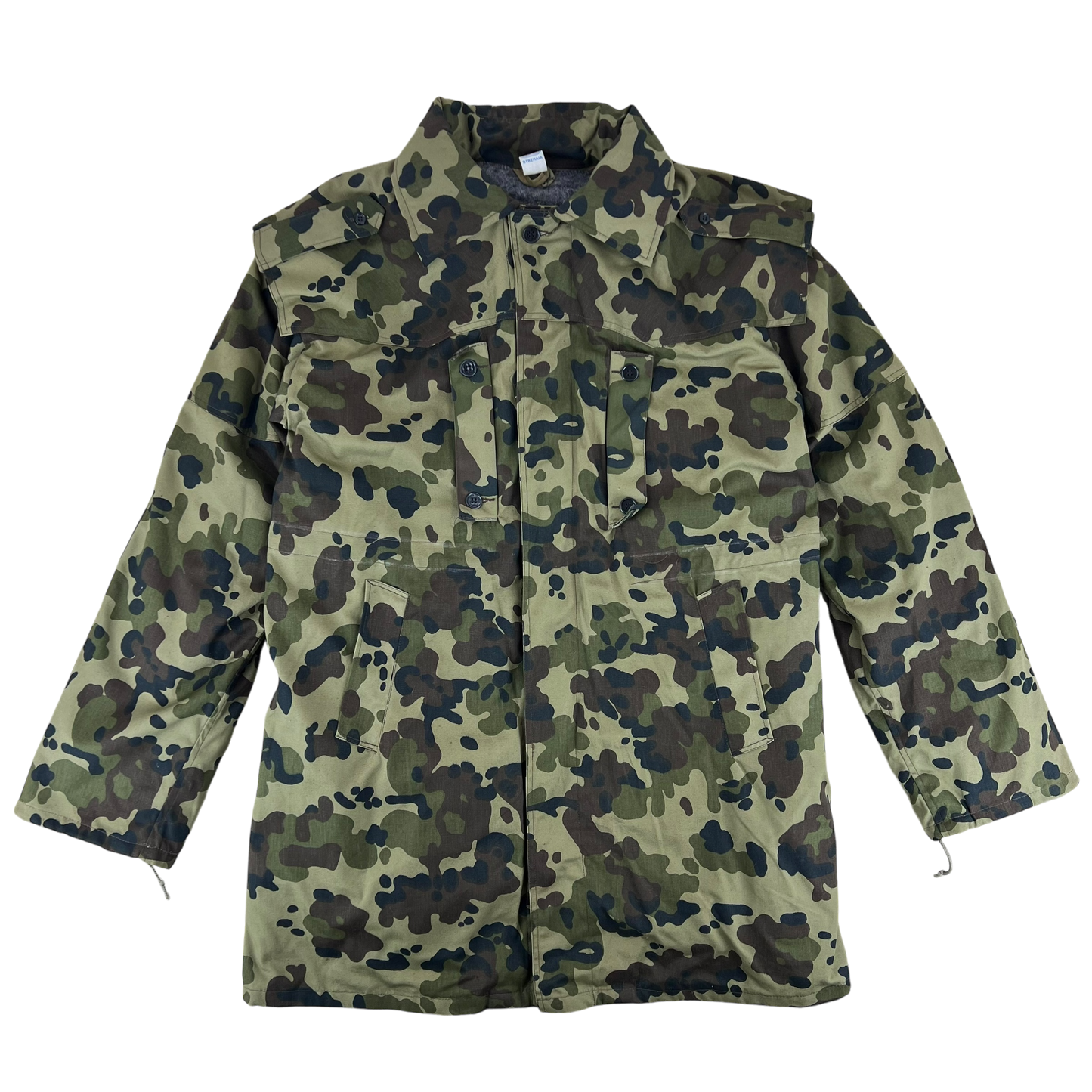 Romanian Army M1994 Fleck Leaf Camouflage Parka w/ Winter Liner - Medium