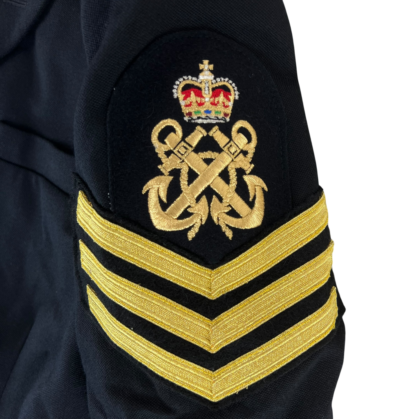 British Royal Navy Officer's No 1B Class 1 Dress Jacket - Large