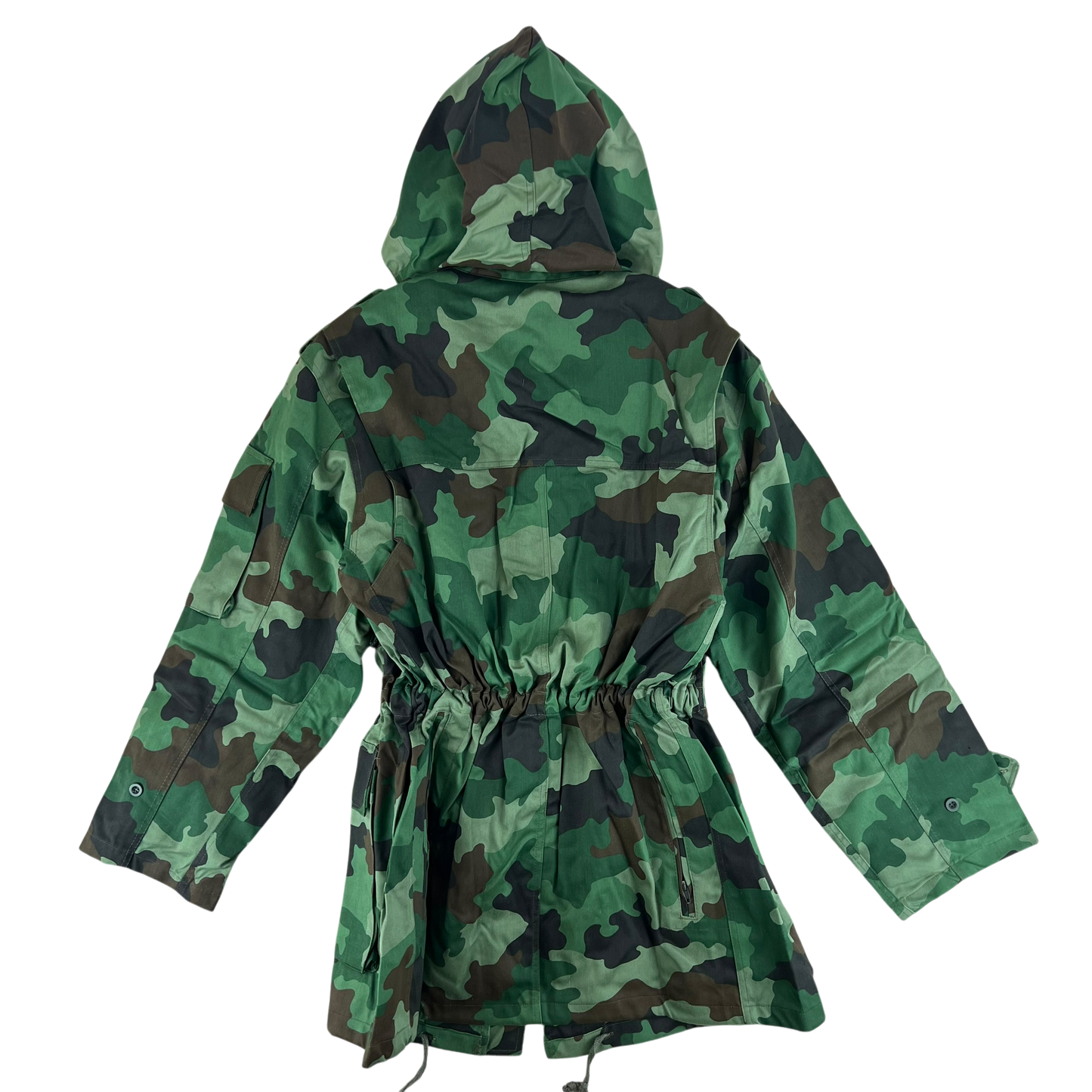 Serbian Army M93 Oak Leaf Camouflage Parka w/ Thermal Liner - Medium 172/100