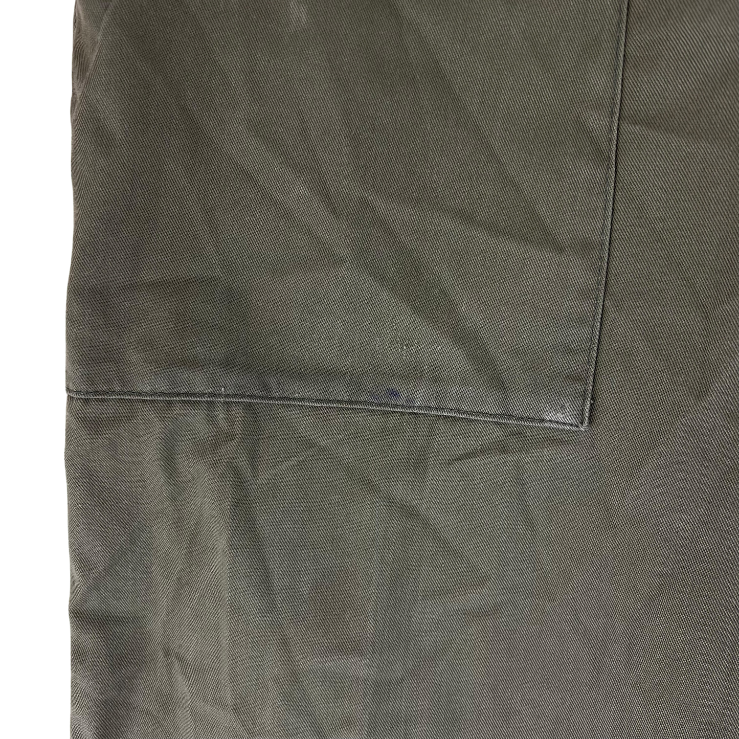 British Army Olive Green Fatigue Work Trousers - W33 L29
