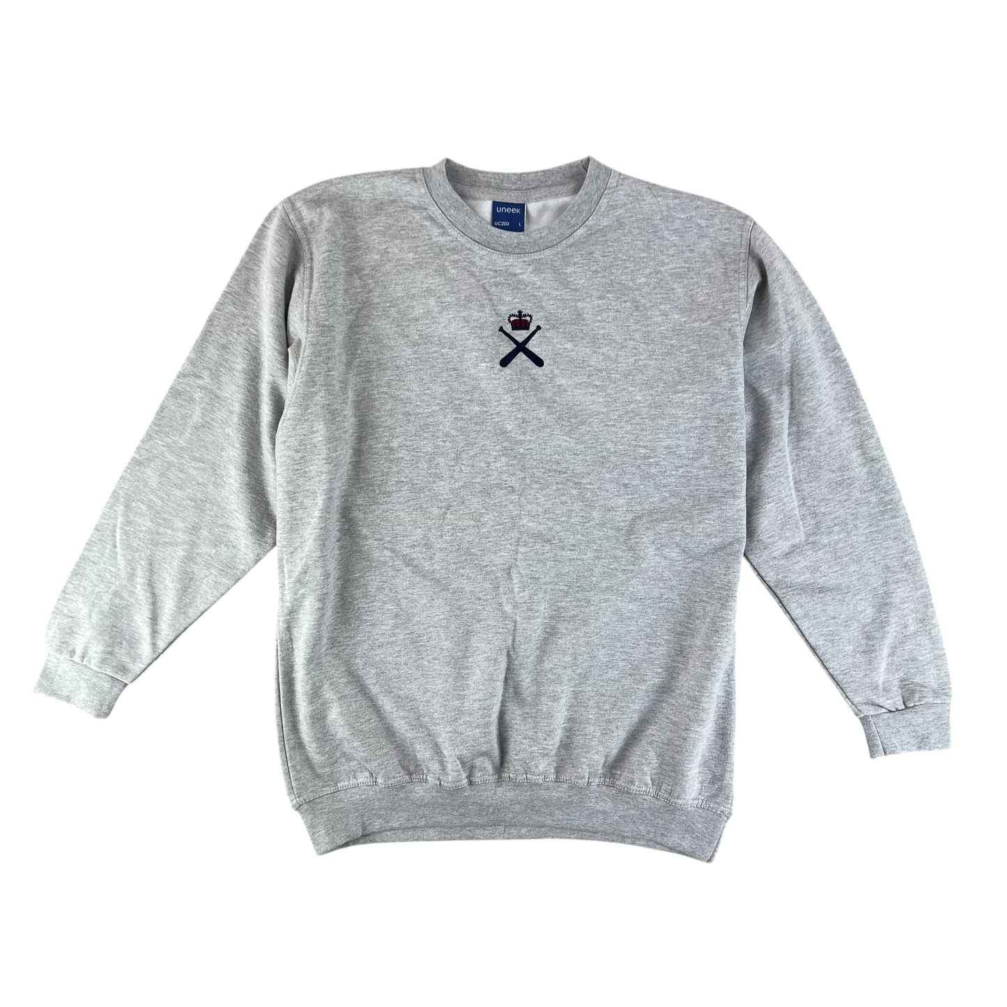 British Army PTI Grey Sweatshirt Jumper - Large