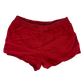 West German Army Cotton PTI Red Swim Shorts - Small