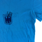 West German Army 70s Blue Training T Shirt - Small