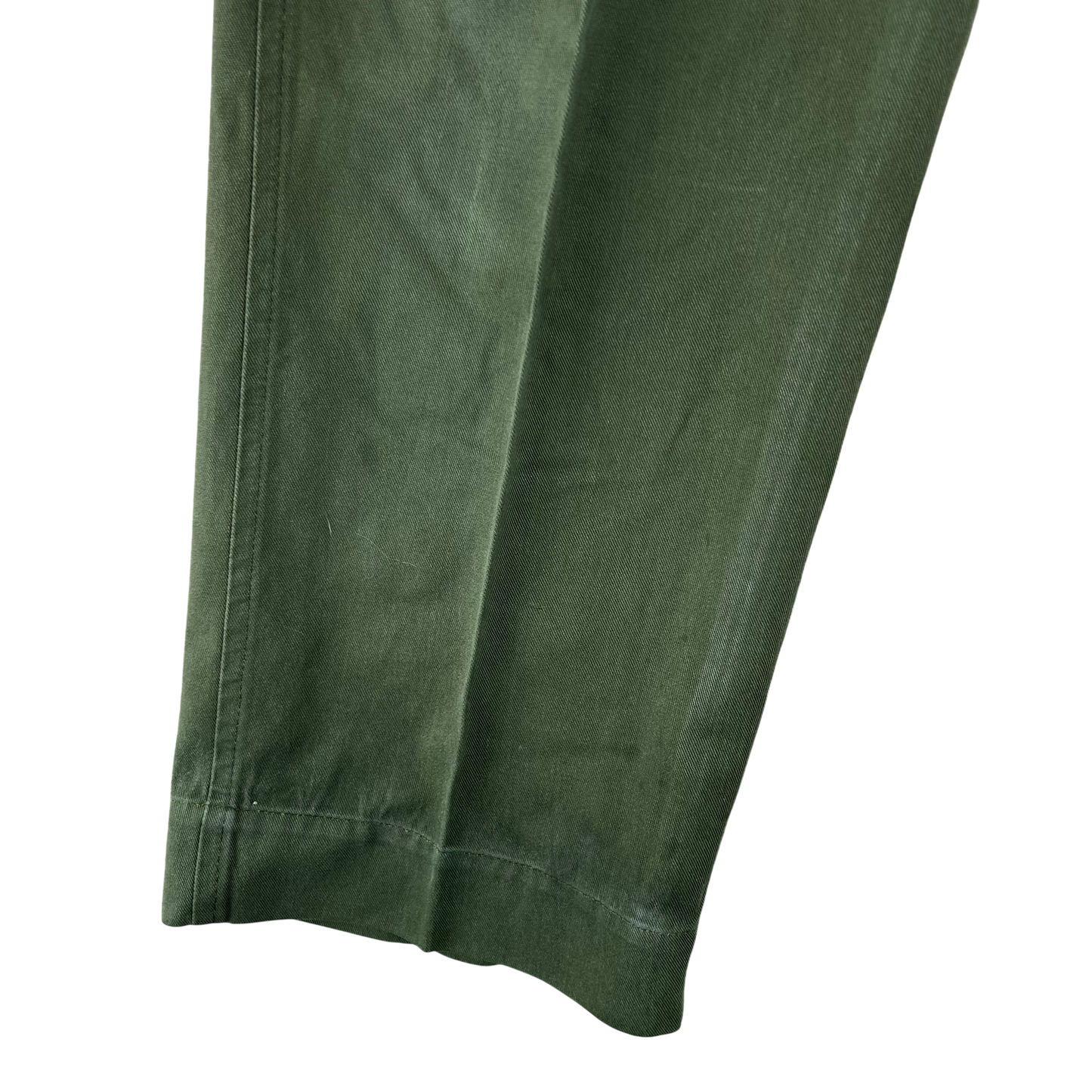 British Army Olive Green Fatigue Work Trousers - W30 L28.5