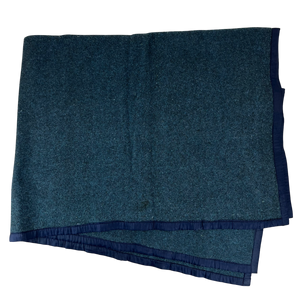 Romanian Army / Air Force Blue Wool Blanket