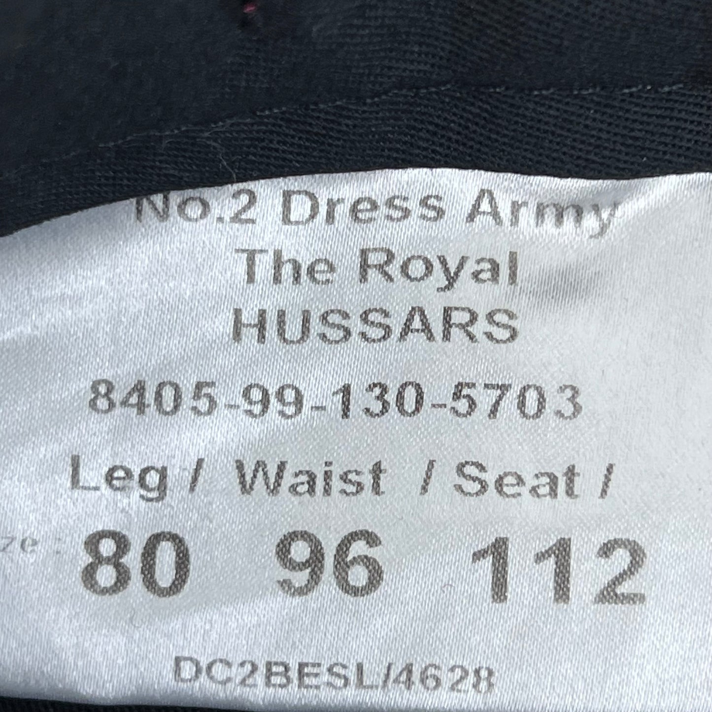 British Army Royal Hussars No. 2 Dress Trousers - W38 L31