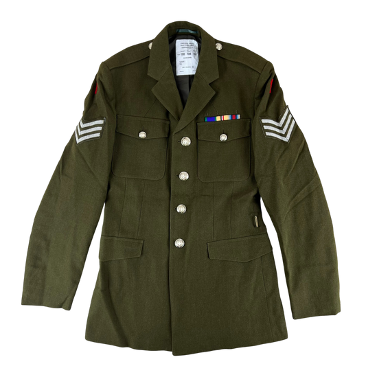 British Army 1980 Pattern No. 2 Olive Green Dress Jacket - Coldstream Guards - Large 188/108