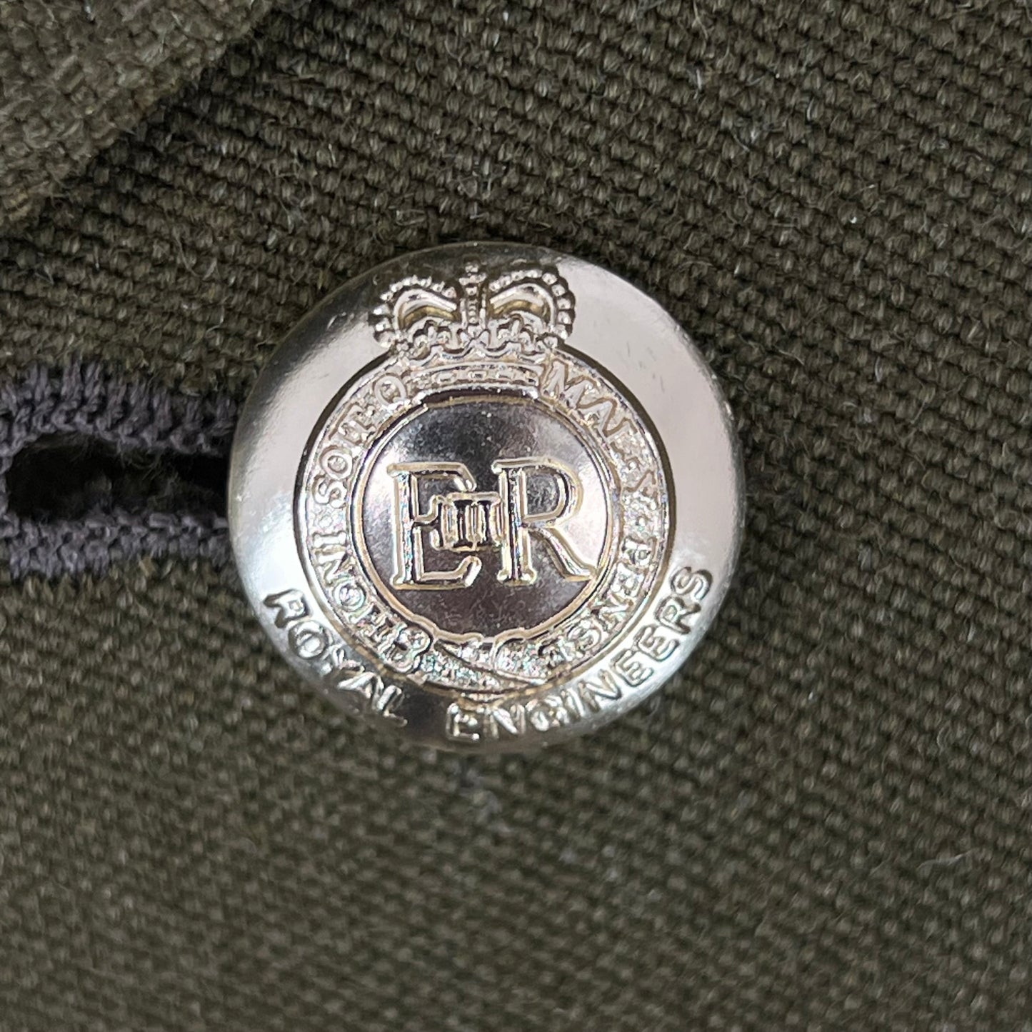 British Army Old Pattern No. 2 Olive Green Dress Jacket - Royal Engineers - Large 176/104