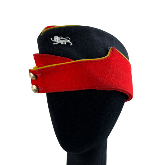 British Army Officer's Forage Side Cap - King's Own Royal Border Regiment - Small