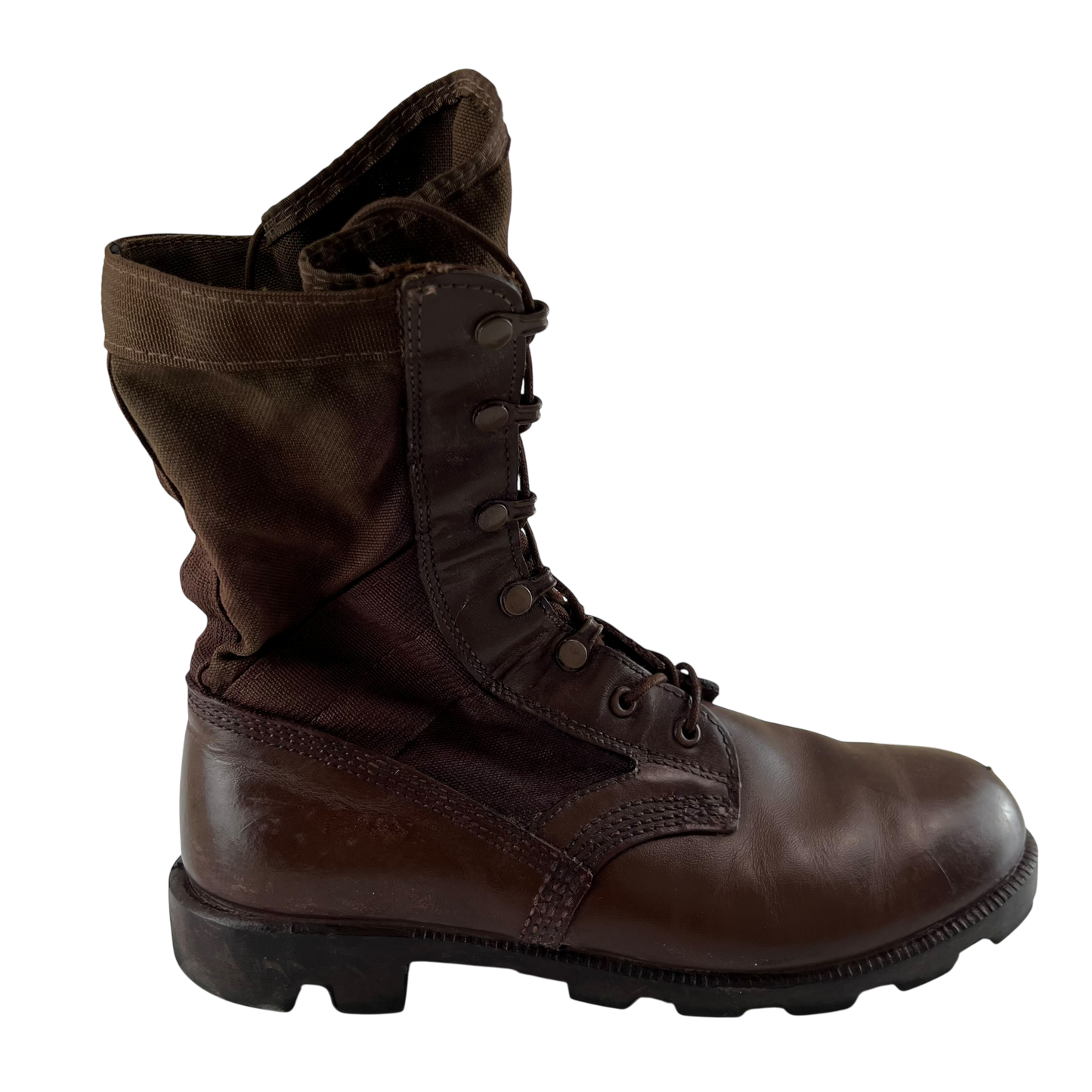 British Army WP Brown Jungle Combat Boots - Size 8M