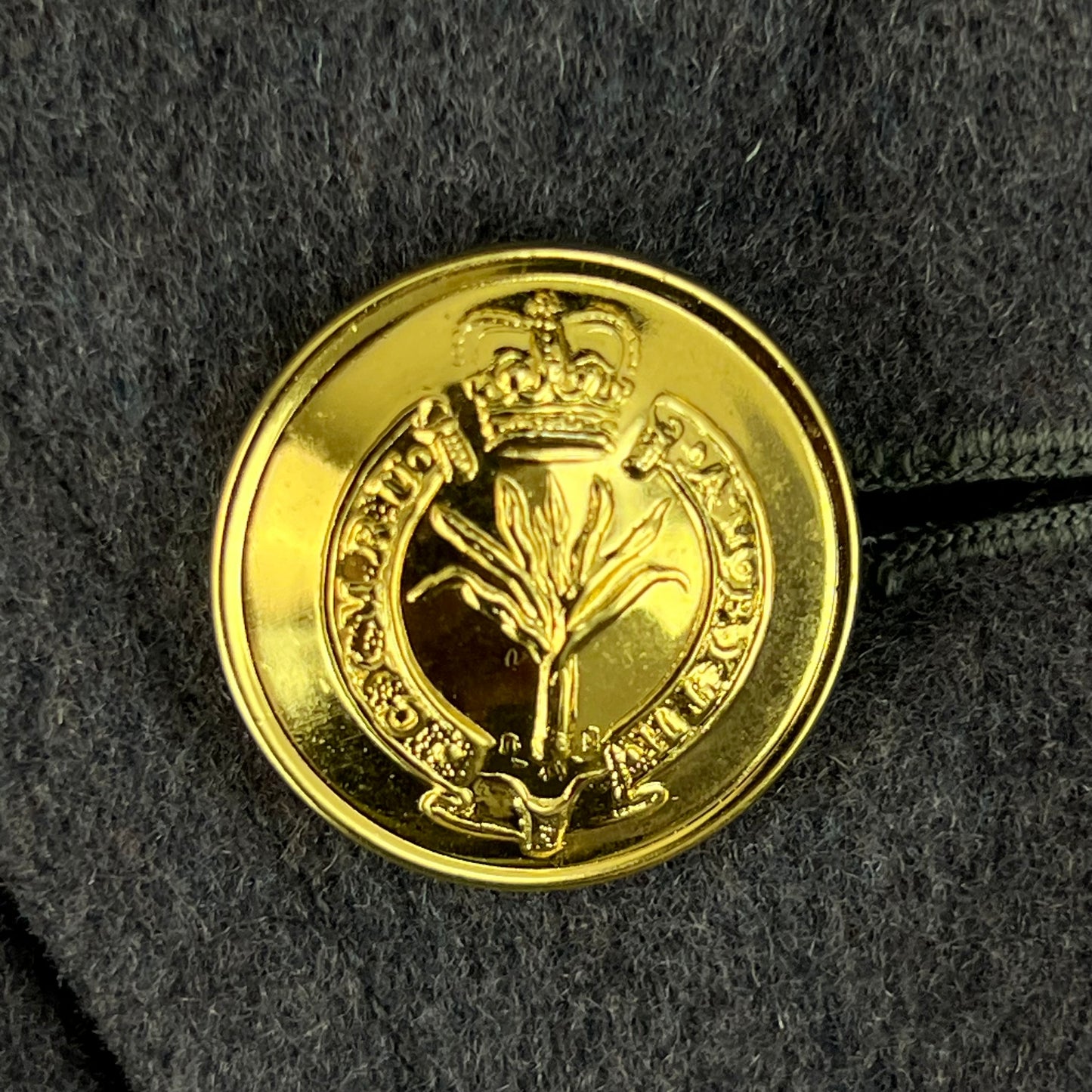 British Army Officer's Double Breasted Wool Greatcoat - Welsh Guards - Medium