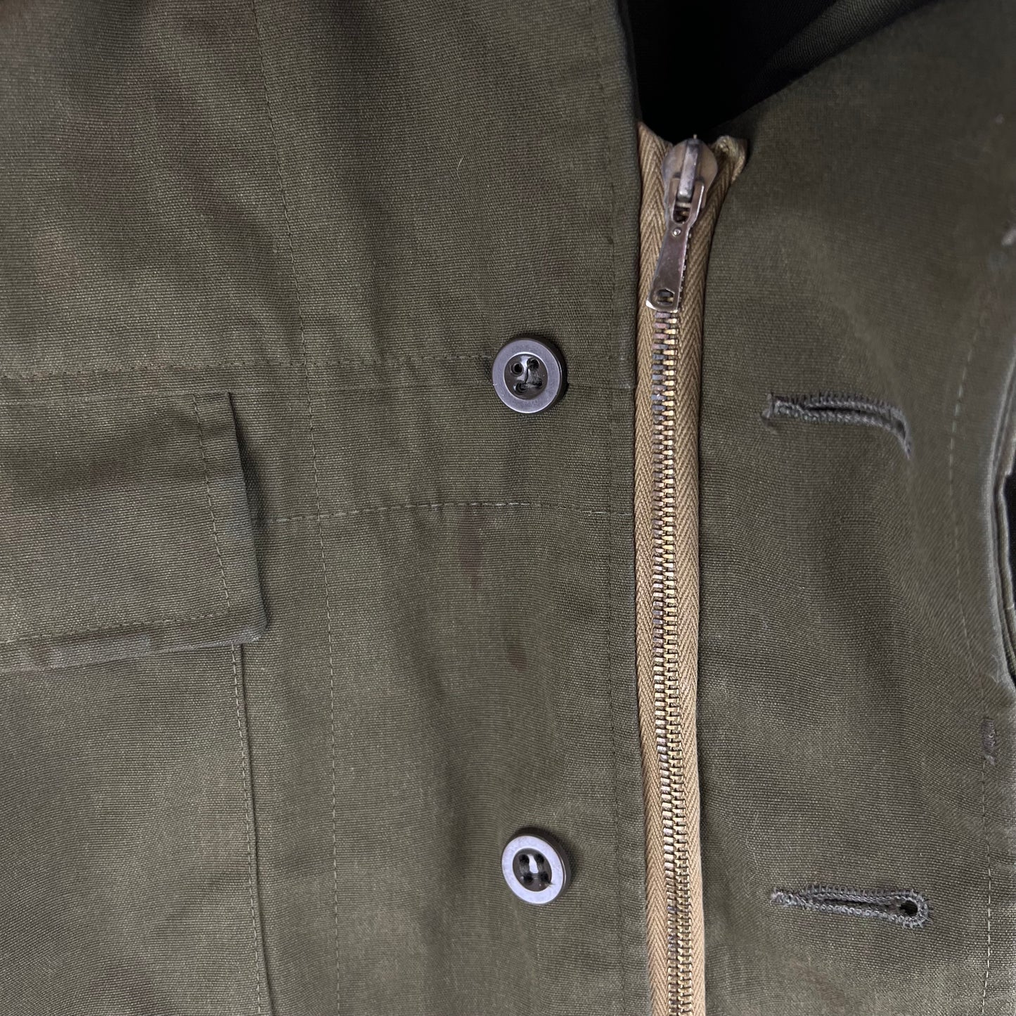 Czechoslovak Army M85 Field Parka Olive Green w/ Hood - Medium 164/94