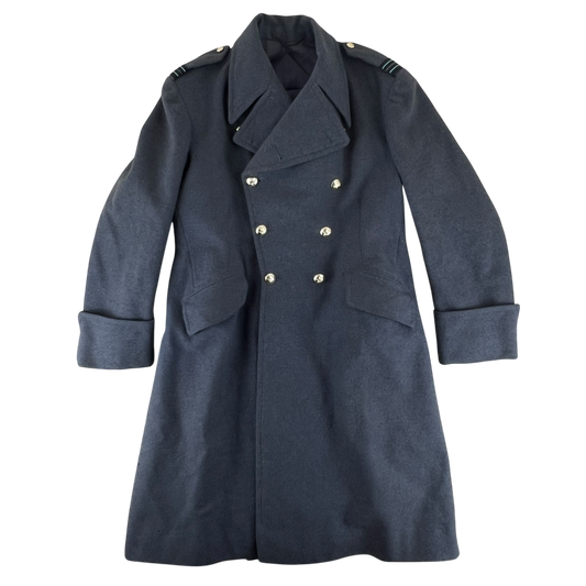 British RAF 40s Wool Greatcoat - Large