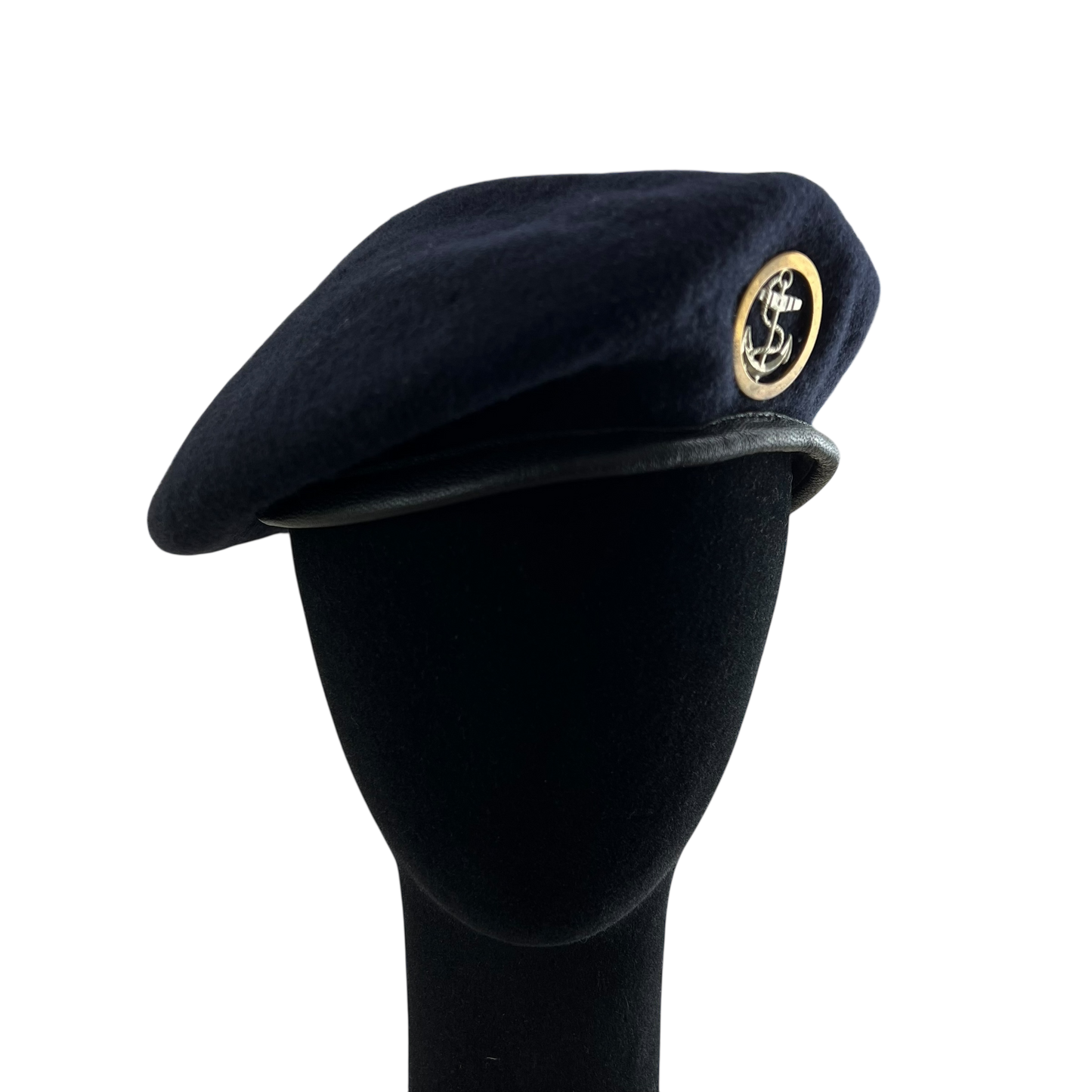 British Royal Navy Beret w/ Badge - Ratings Badge - Small 56cm