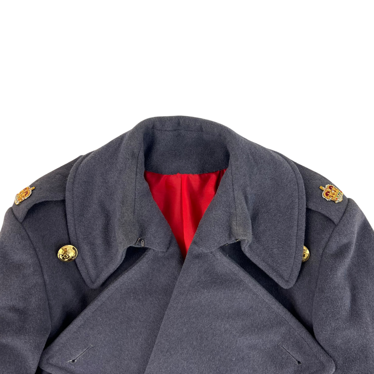 British Army Officer's Double Breasted Wool Greatcoat - Grenadier Guards - Medium