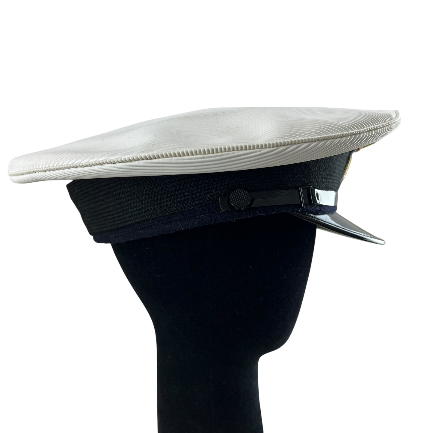 British Royal Navy Officer's Peaked Dress Cap - Large 59cm
