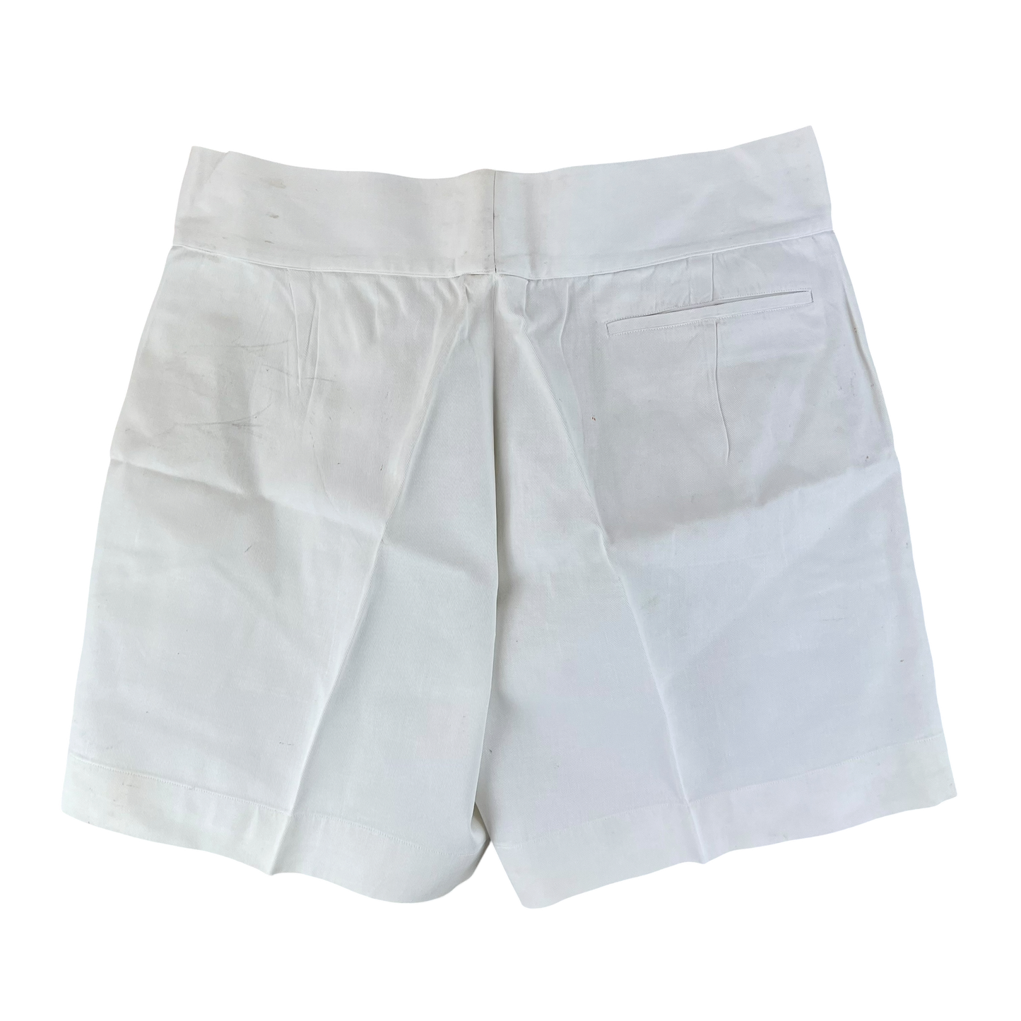 British Merchant Navy 50s Tropical White Shorts - W36