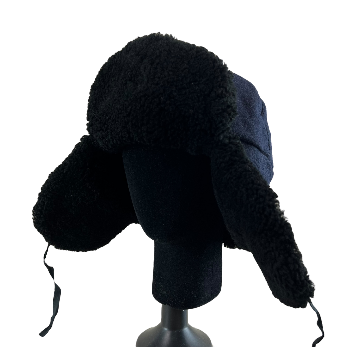 Finnish Air Force Faux Fur Ushanka Hat - Medium