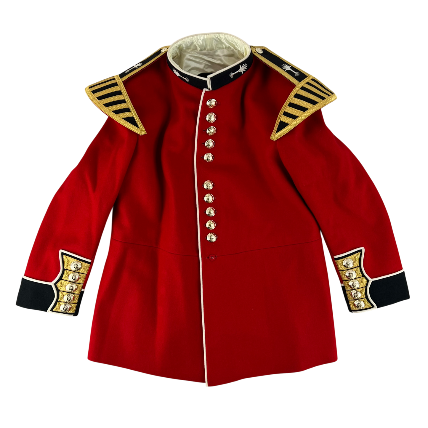 British Army RHQ SGTS Bandsman's Tunic Jacket w/ Wings - Welsh Guards - X Large