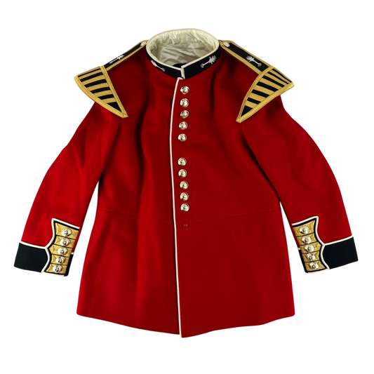 British Army RHQ SGTS Bandsman's Tunic Jacket w/ Wings - Welsh Guards - X Large
