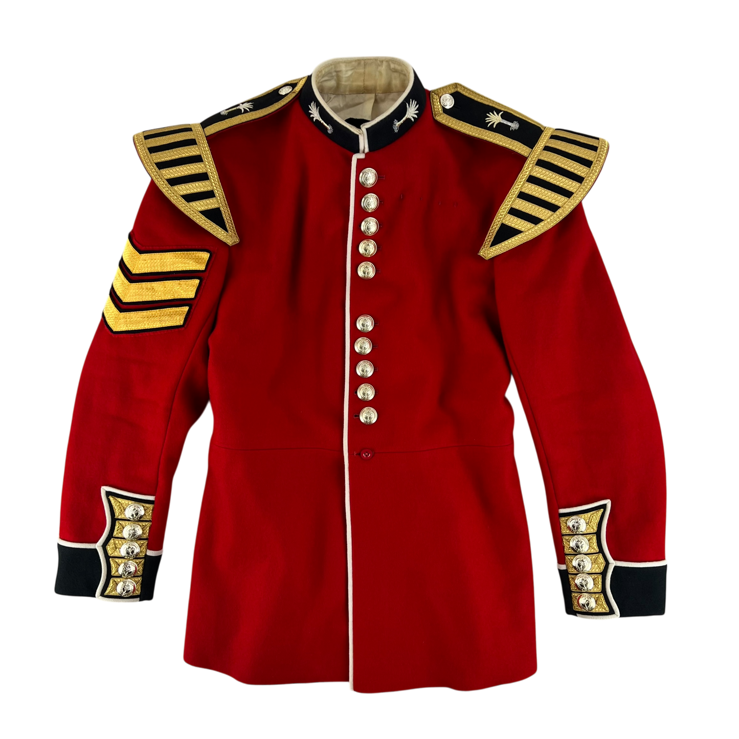 British Army RHQ SGTS Bandsman's Tunic Jacket - Welsh Guards - Medium