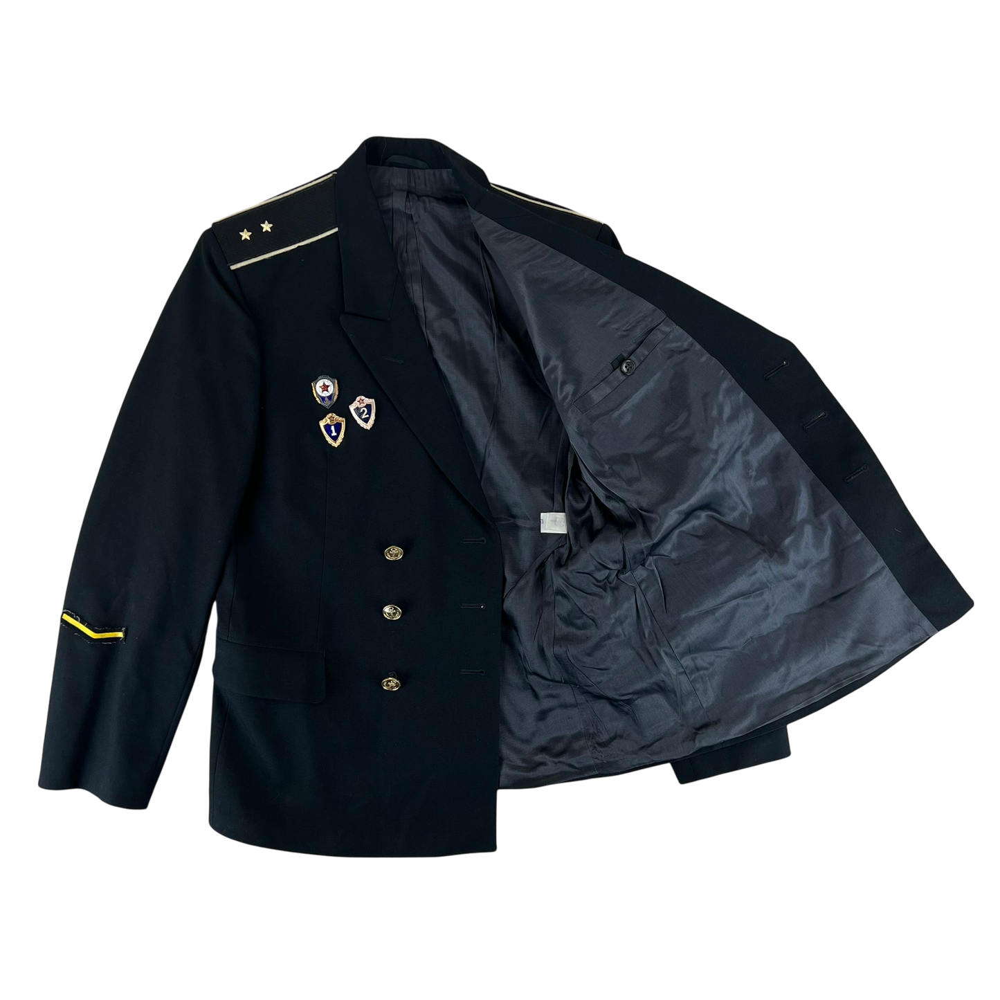 Soviet Navy Dress Blazer Jacket - Large