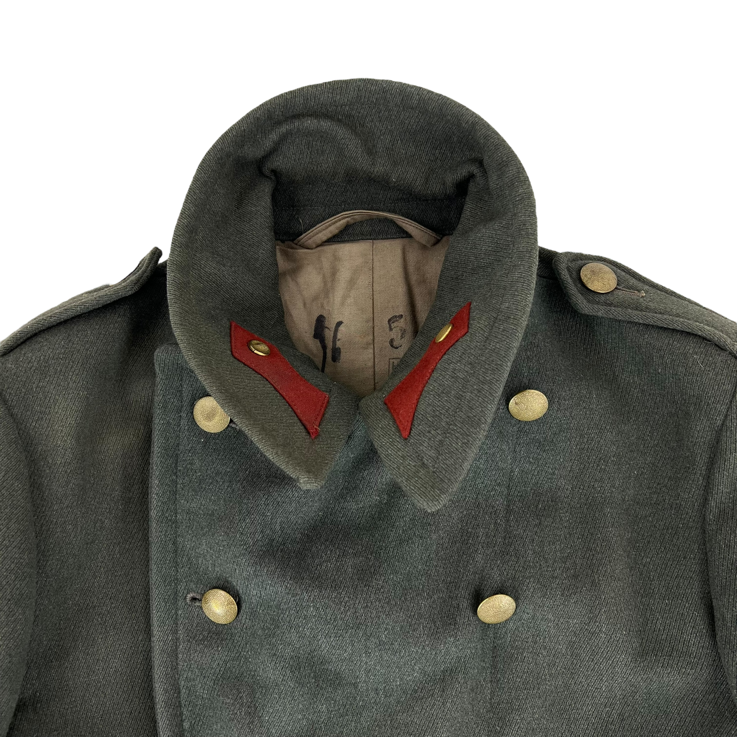 Austrian Army Officer's Greatcoat 1959 Field Grey - Medium