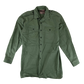British Army Mens Olive Green Cotton Shirt Long Sleeve - Large 38/40