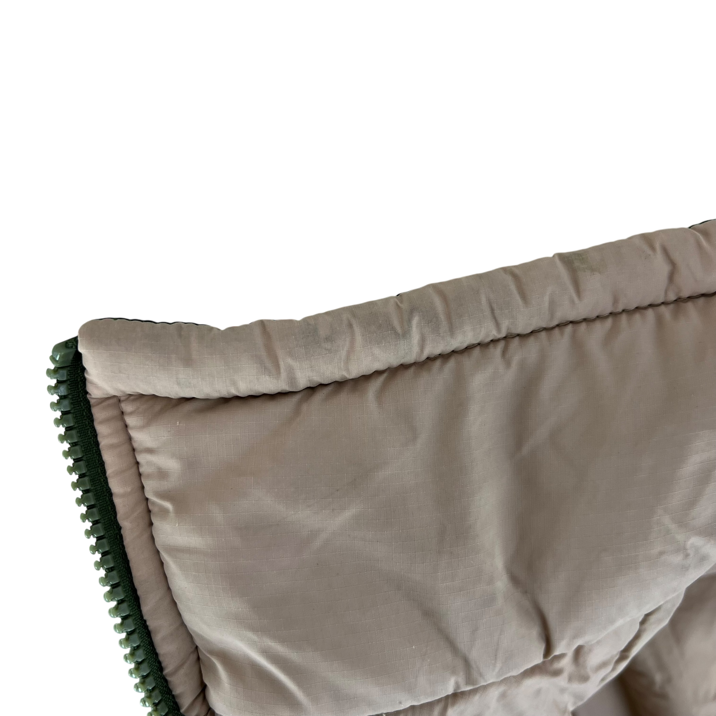 British Army Reversible Thermal Olive Green / Tan Quilted Jacket - Medium