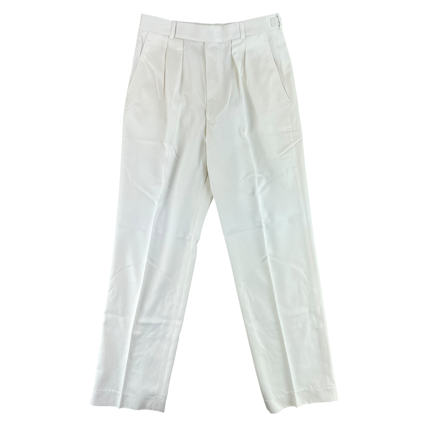 British Royal Navy Officers & Class I White Dress Trousers - All Sizes