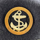 British Royal Navy Beret w/ Badge - Ratings Badge - Small 56cm