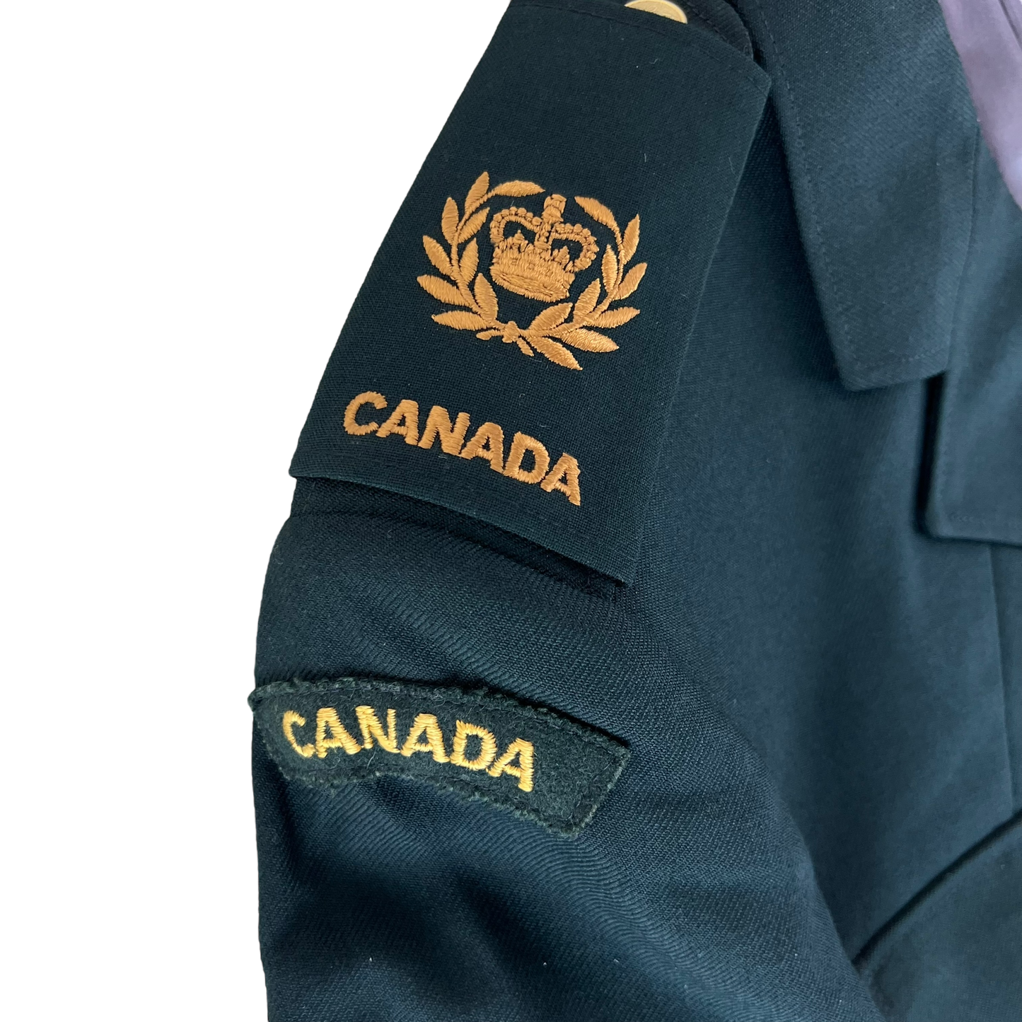 Canadian Army 80's Green Military Police Uniform Set - Medium